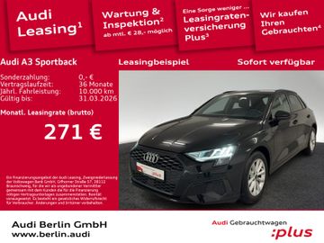 Audi Leasingangebot: Audi A3 Sportback 30 TDI 6-G. LED NAVI PDC STDHZG
