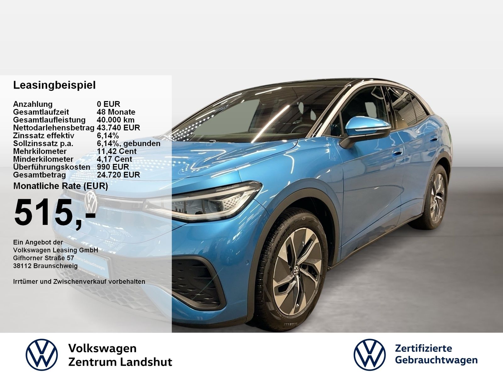 VW ID.5 Pro electric Automatik 360 ACC AHK AUT HUD
