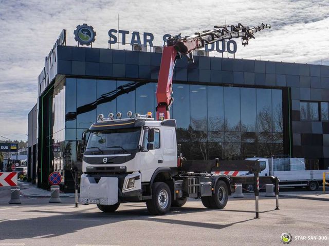 Volvo  FMX 460 4x2 HMF 4020-K5  FLY JIB Crane EURO 6