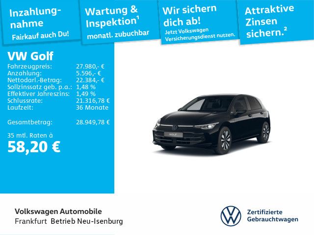 Volkswagen Golf VIII 2.0 TDI DSG GOAL AHK KAMERA LED NAVI