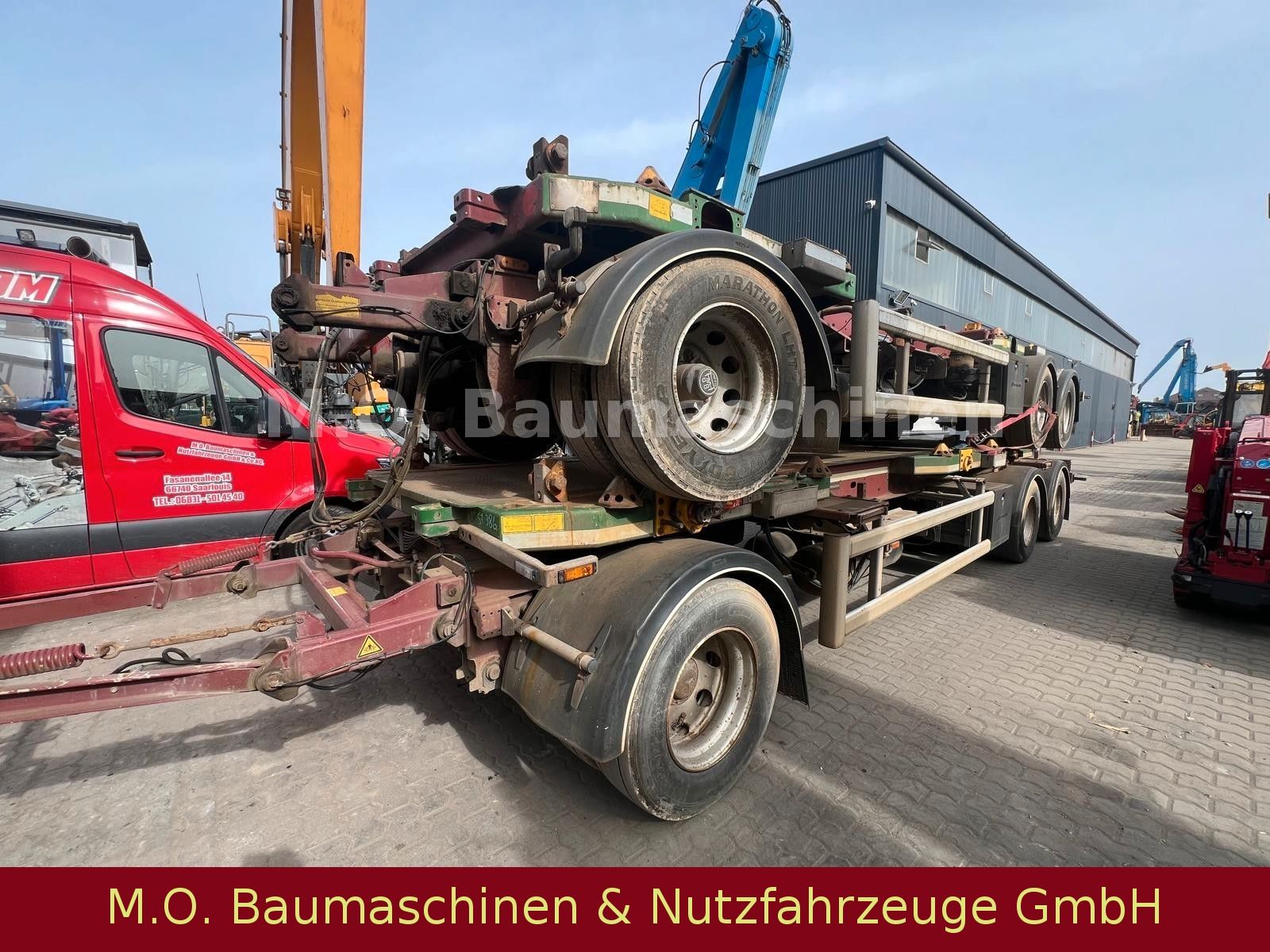 Fahrzeugabbildung Hüffermann HMA 24.80 / Muldenanhänger / 24t