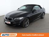 BMW 2er 220d M Sport Aut.*NAVI*TEMPO*PDC*SHZ*ALU* - BMW 2er Reihe: Cabrio