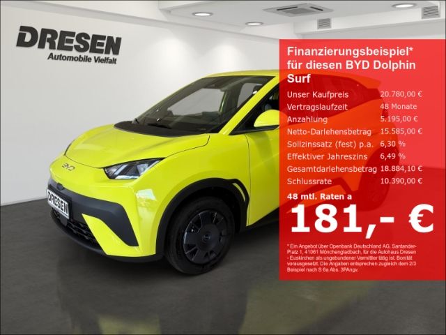 BYD Dolphin Surf Active Klima/PDC Hinten/Rückfahrkam