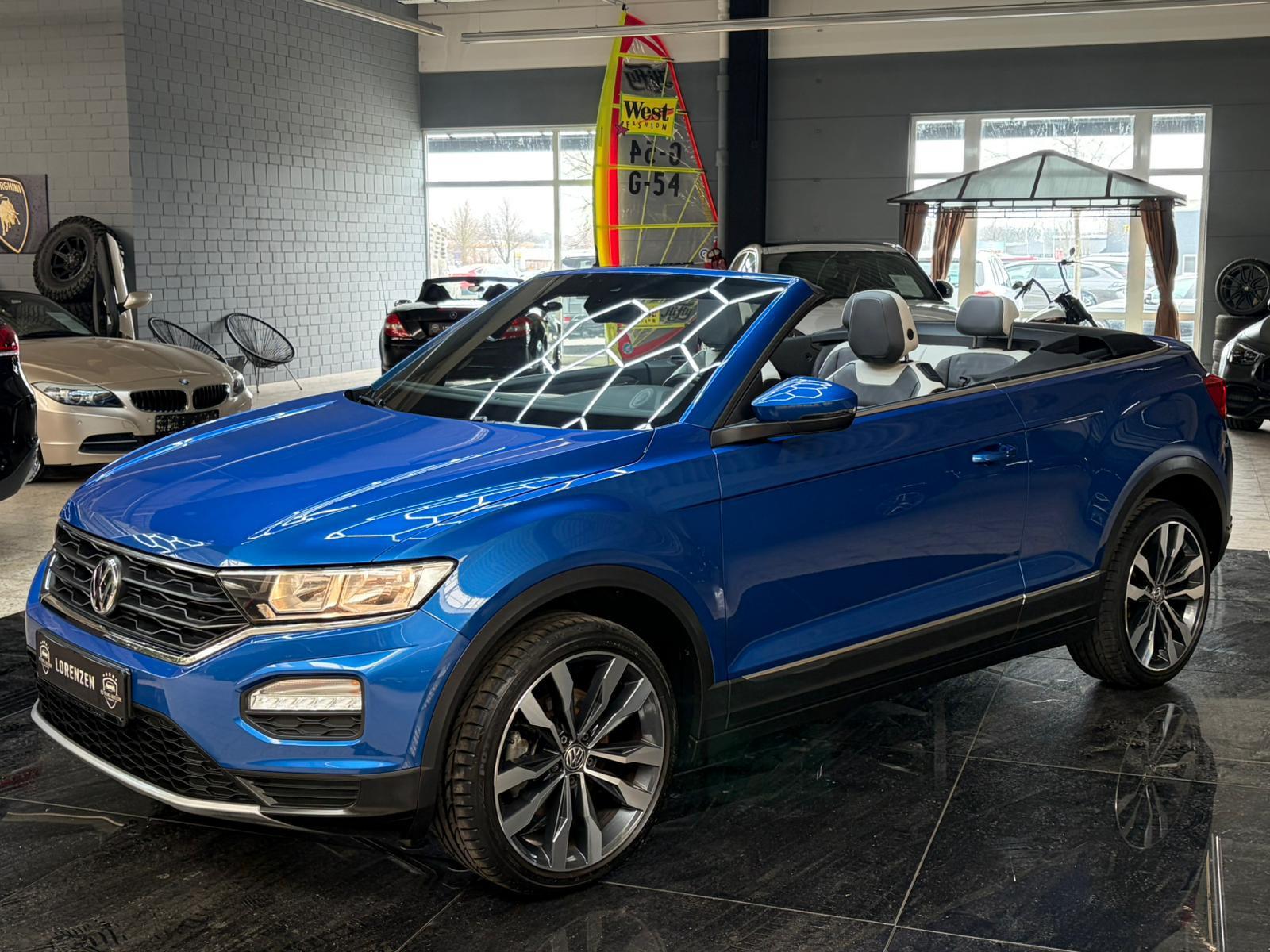Volkswagen T-Roc Cabrio Style DSG Leder AHK USB Sihz 19"