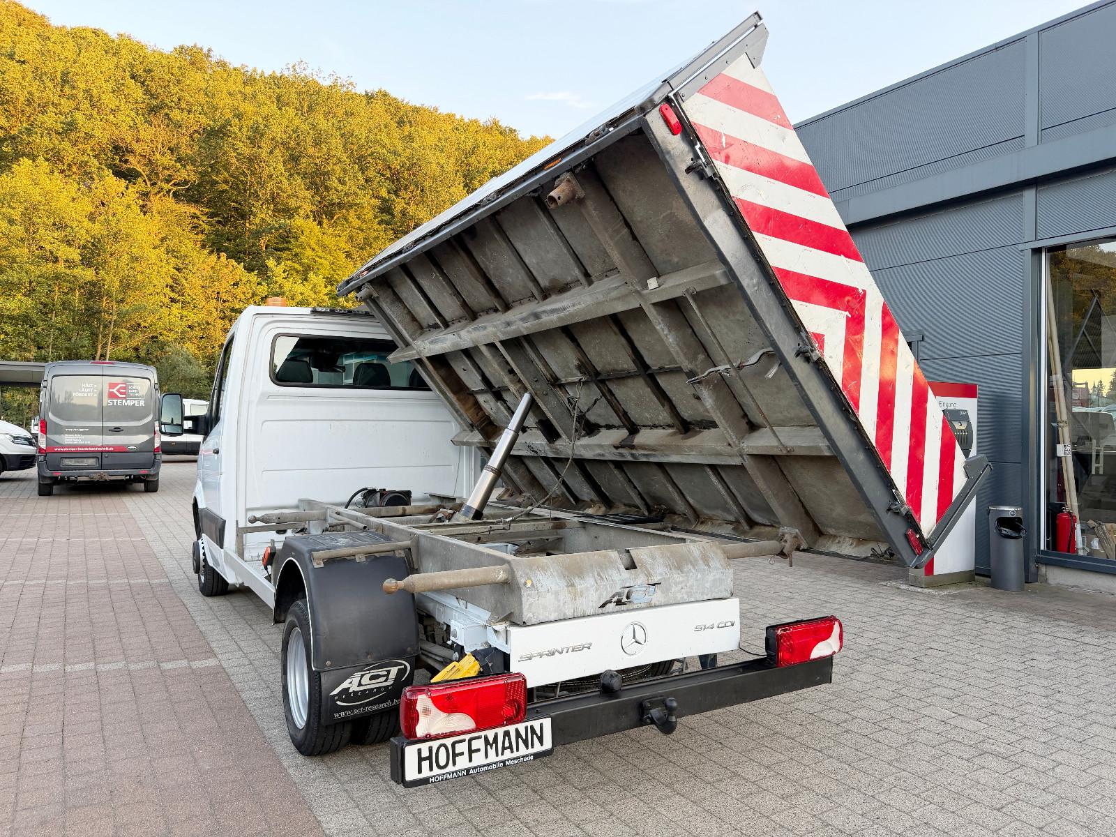 Mercedes-Benz Sprinter 514 CDI 5t Dreiseiten Kipper Zwilling