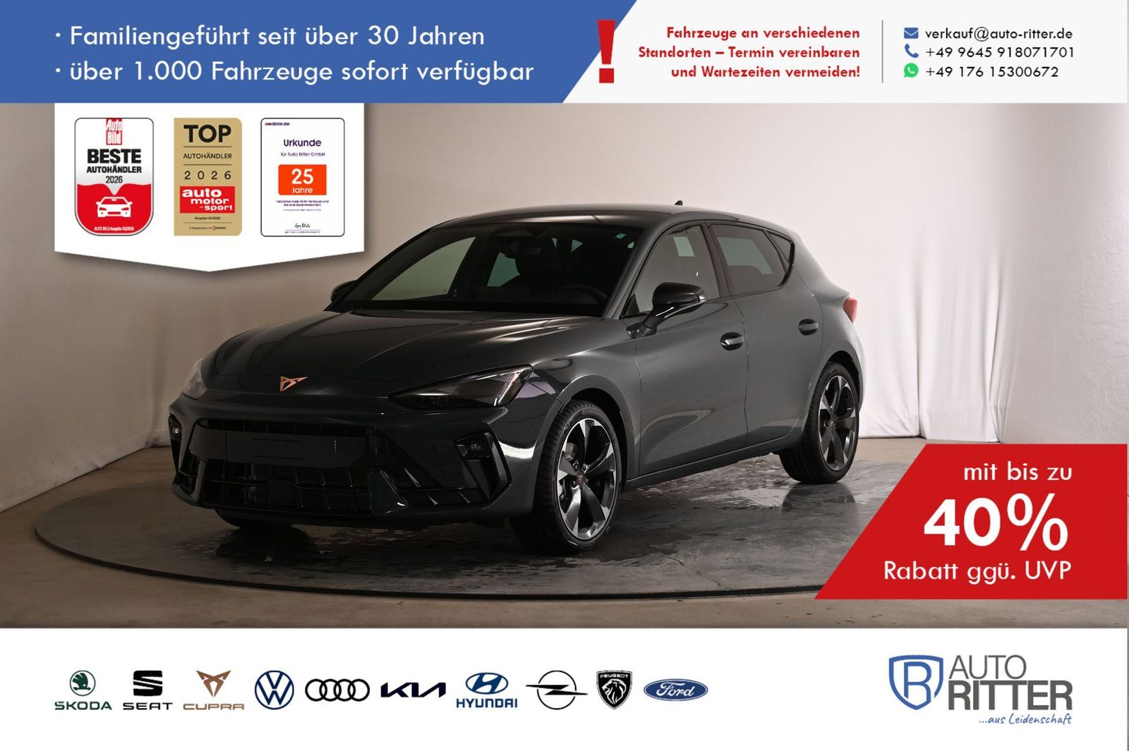 Cupra Leon  ACC|RFK|LED|Carplay|Klima|PDC|SHZ