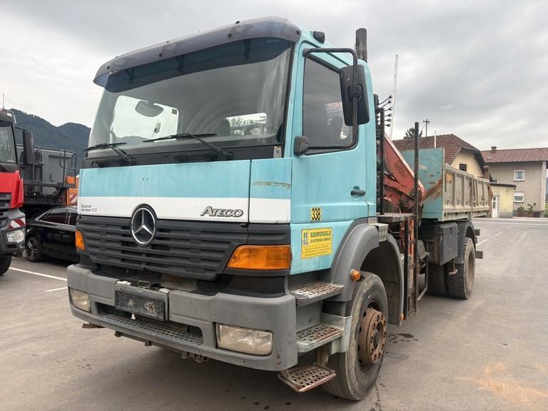 Mercedes-Benz ATEGO 1828 - atlas AK 105.1 - A6- tipper