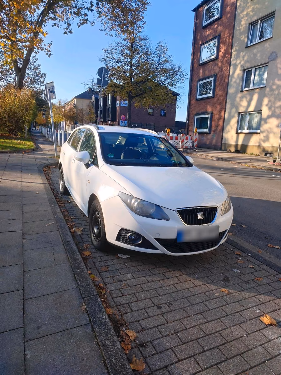 Seat Ibiza 2011 — rear view