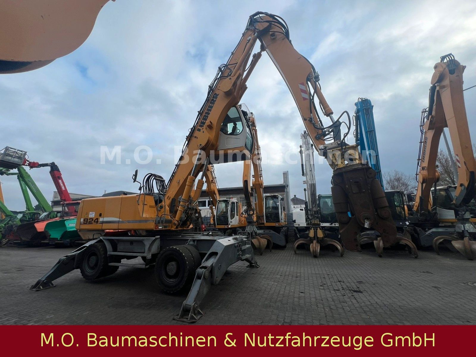 Fahrzeugabbildung Liebherr A 924 C Litronic /Schrottschere/Umschlagbagger