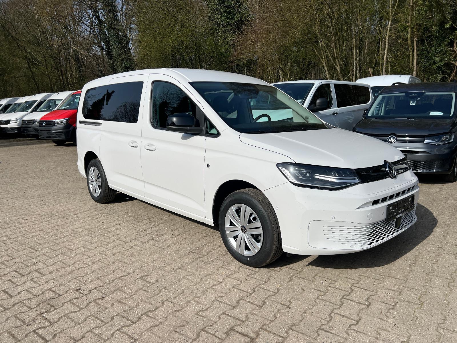 Volkswagen Caddy Maxi Family DSG Heckausschnitt AMF