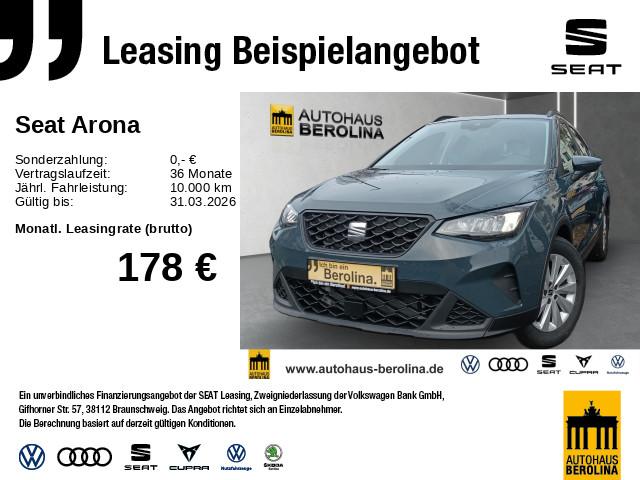 Seat Arona 1.0 TSI Road Edition DSG *NAV*GRA*PDC*SHZ*