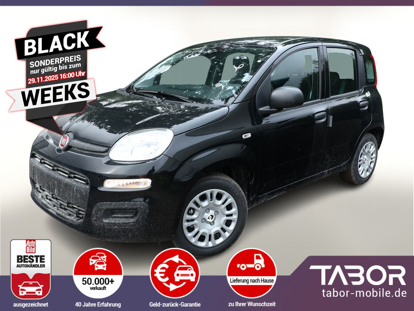 Fiat Panda MHEV 70 5"-DAB Temp PDC DigCo LaneA 5-Sitz