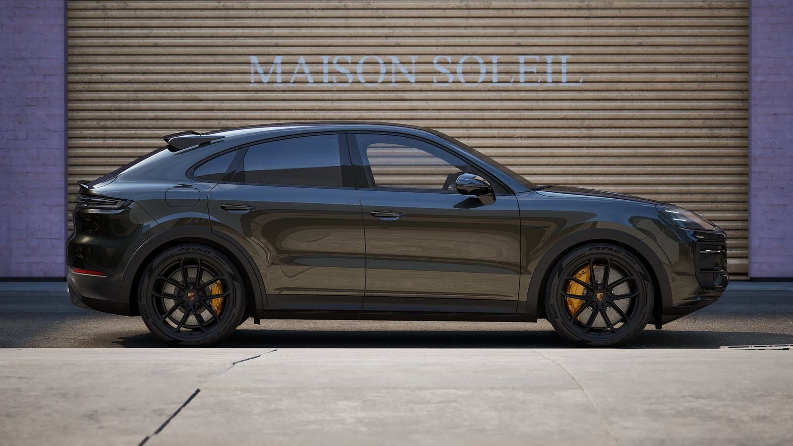 Porsche Cayenne Turbo E-Hybrid Coupé mit GT Pakket imagem 2