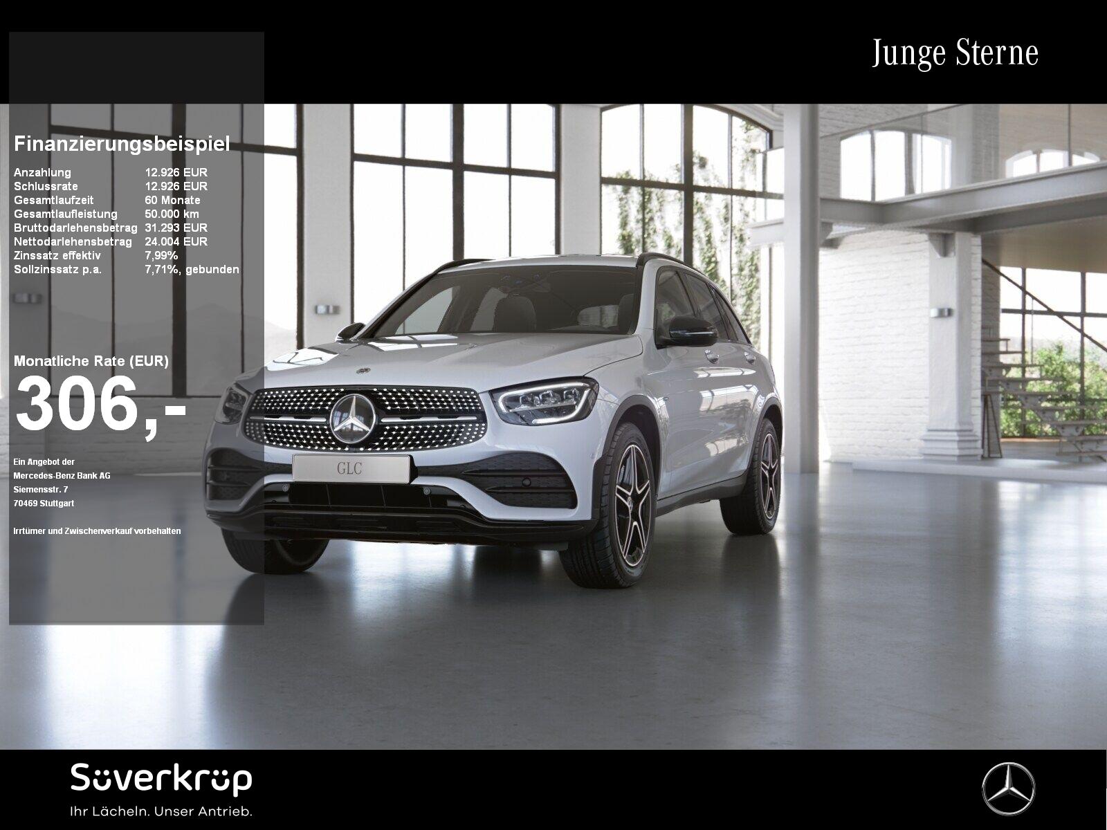 Mercedes-Benz GLC 300 de 4M AMG NIGHT AHK DISTR KAMERA SPUR