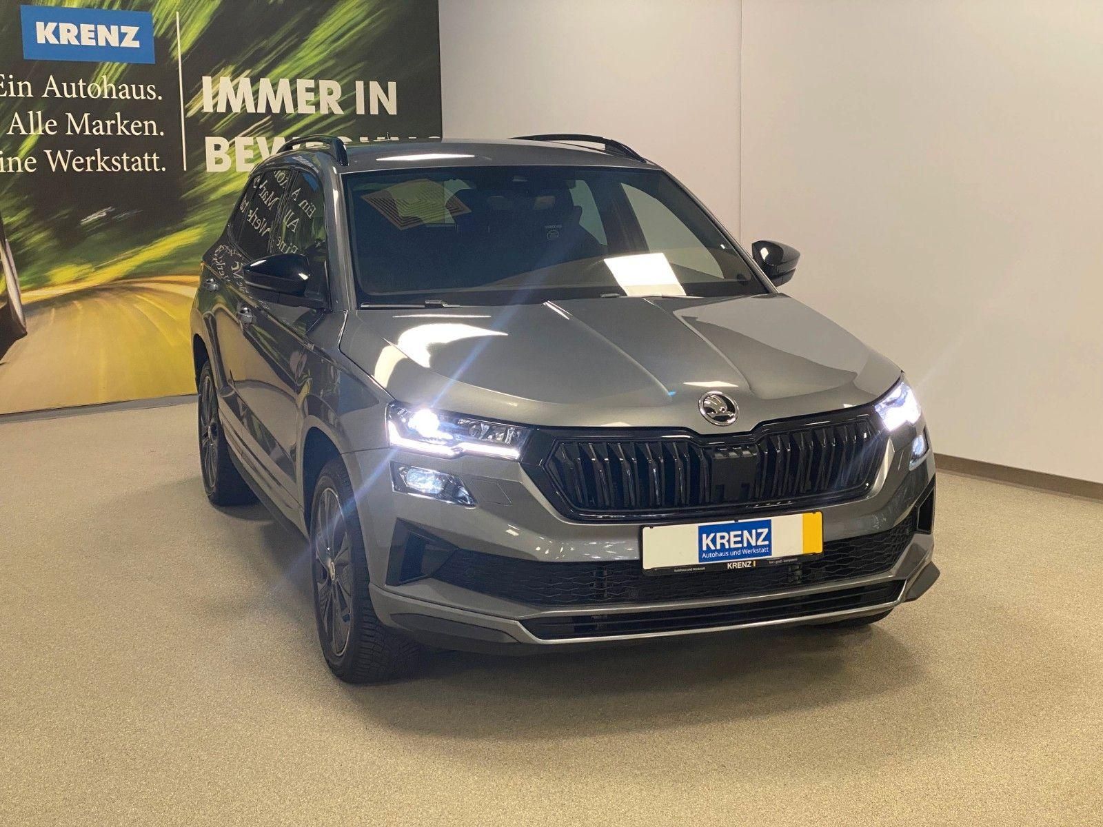 Fahrzeugabbildung SKODA Karoq 1.5 TSI DSG Sportline+NAVI+MATRIX+ACC+18"+