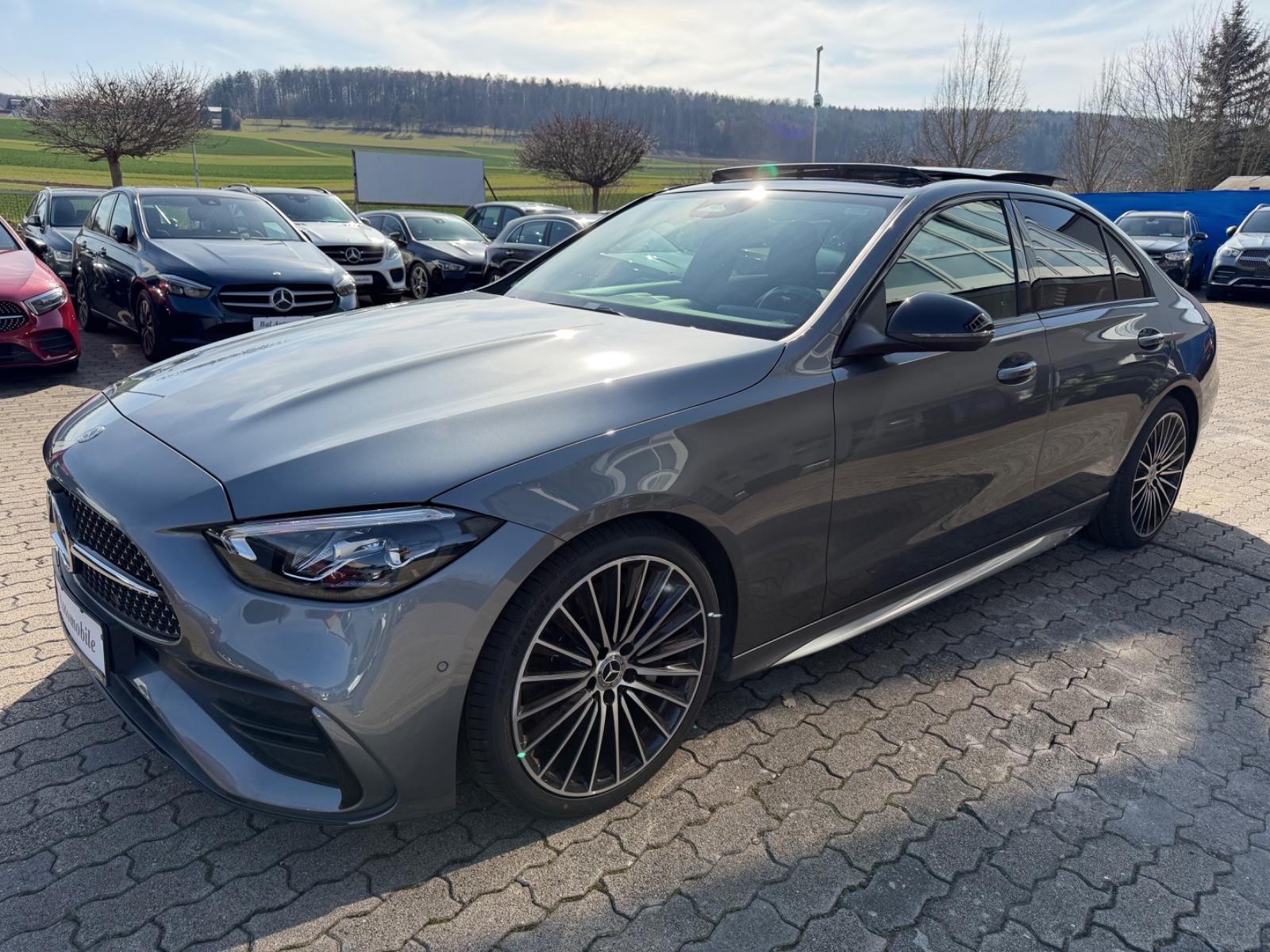 Mercedes-Benz C 180 LIM AMG PANO LEDER AMBI LED KAM NIGHT