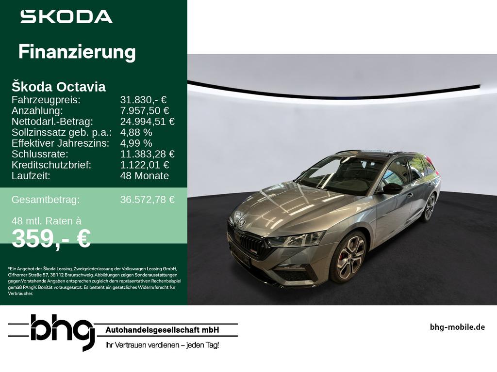 Skoda Octavia Combi RS 20 TSI 180 kW DSG OCT 2022