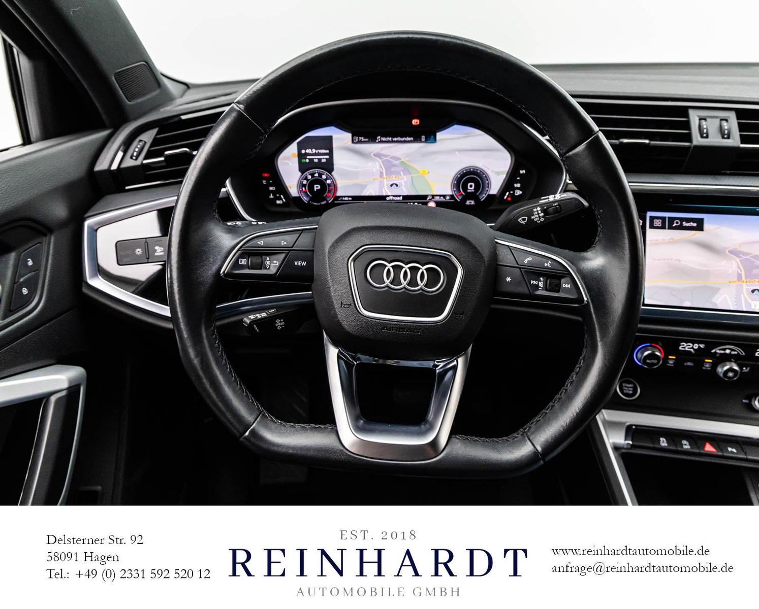 Audi Q3 35TFSi S LINE BLACK 19Z./LED/TEMPO./KAM./DSP, миниатюра 19