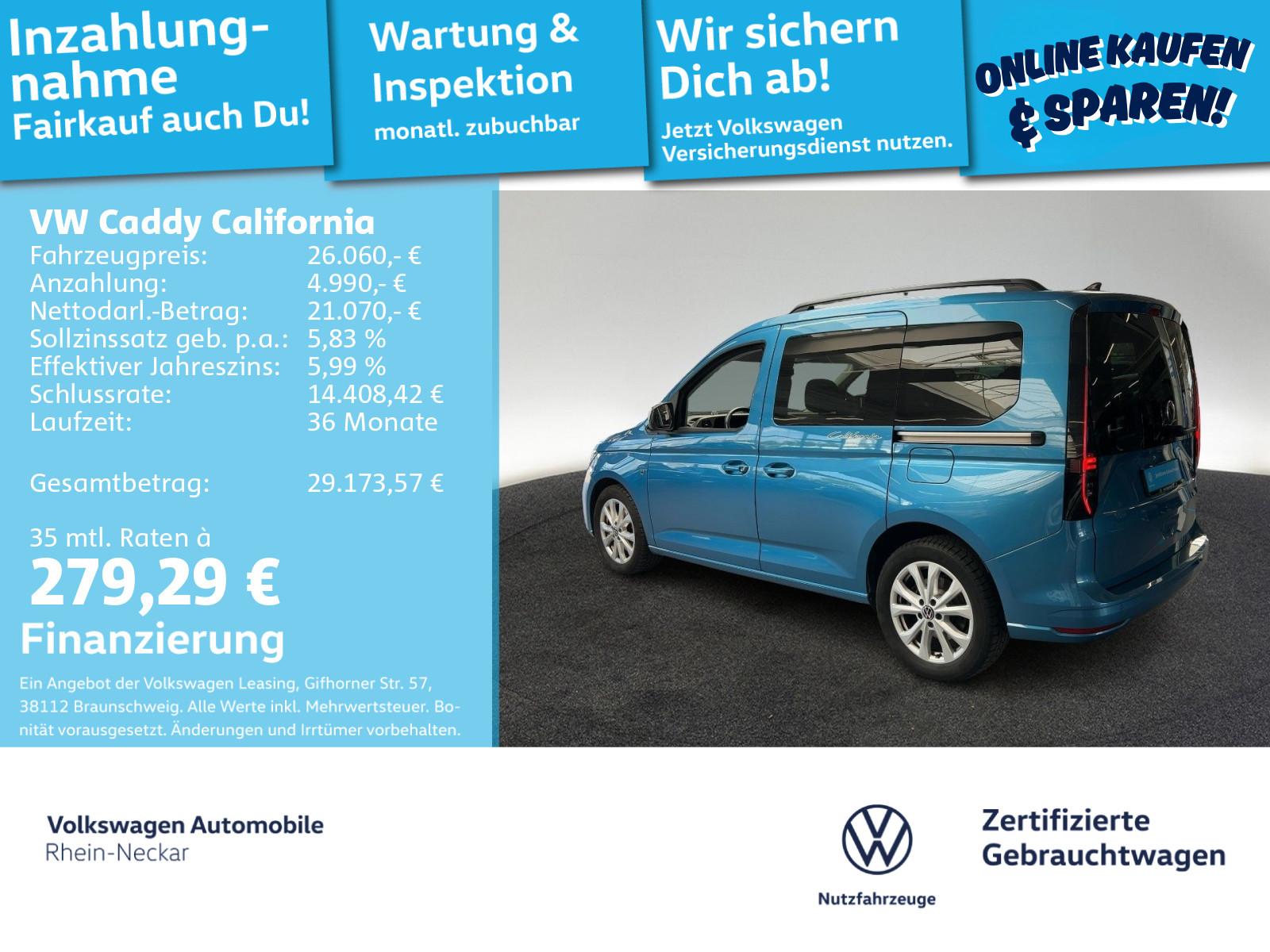 Volkswagen Caddy California 2.0 TDI Küchenmodul Panoramadac, миниатюра 2
