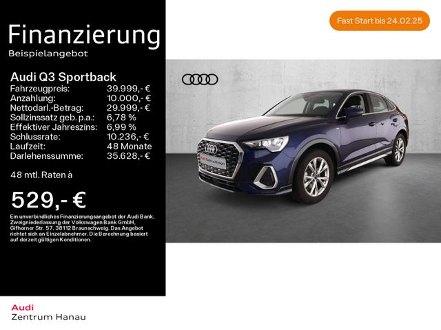 Audi Q3 Sportback 35 TFSI S-LINE*AHK*VIRTUAL*PDC*KAME