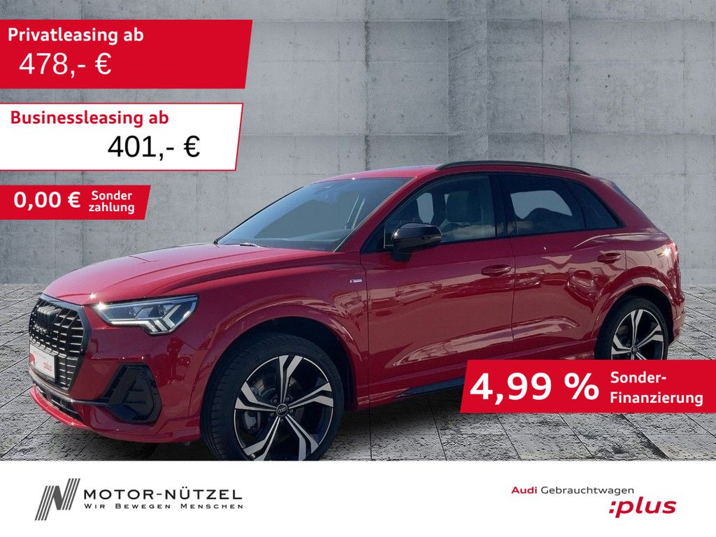 Audi Q3 45 TFSI QU S-LINE MATRIX+NAVI+SONOS+PANO+AHK
