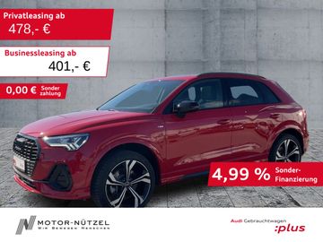 Audi Leasingangebot: Audi Q3 45 TFSI QU S-LINE MATRIX+NAVI+SONOS+PANO+AHK