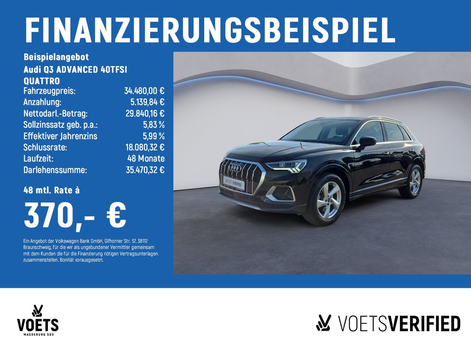Audi Q3 ADVANCED 40TFSI QUATTRO LED+NAVI+AHK+ACC+PDC foto 1