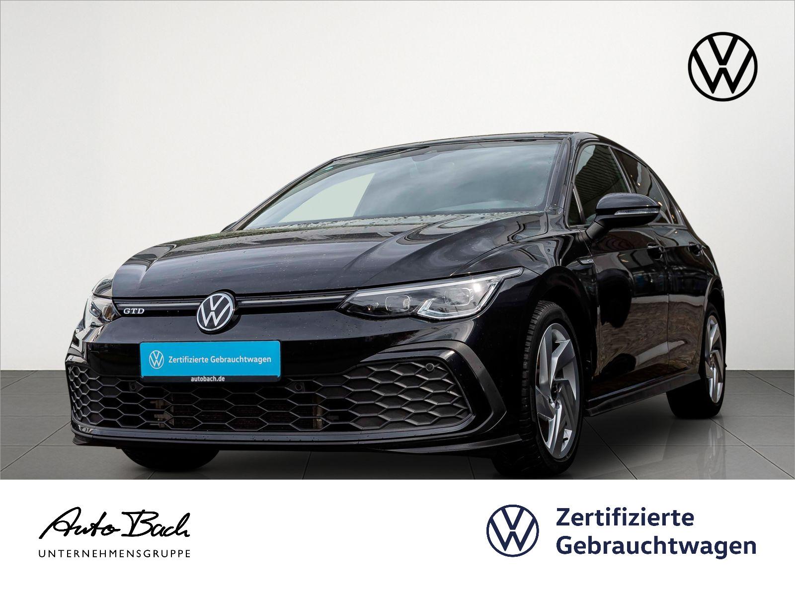Volkswagen Golf VIII GTD 2.0 TDI DSG, Navi, LED-Plus, Rückf