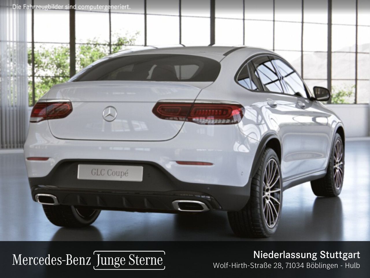 Mercedes-Benz GLC 300 d 4M Coupe AMG SD DIST BUR NIGHT 360° foto 4