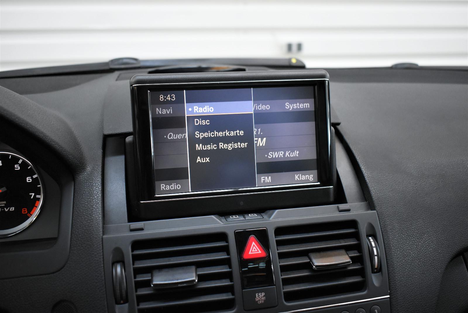 MERCEDES-BENZ C63 AMG V8 6.2 457ch BVA Toit ouvrant Sièges chauffants cuir