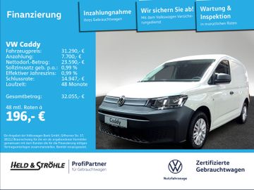 Volkswagen Leasingangebot: Volkswagen Caddy Kasten 2.0 TDI AHK APP KLIMA FLÜGELTÜREN
