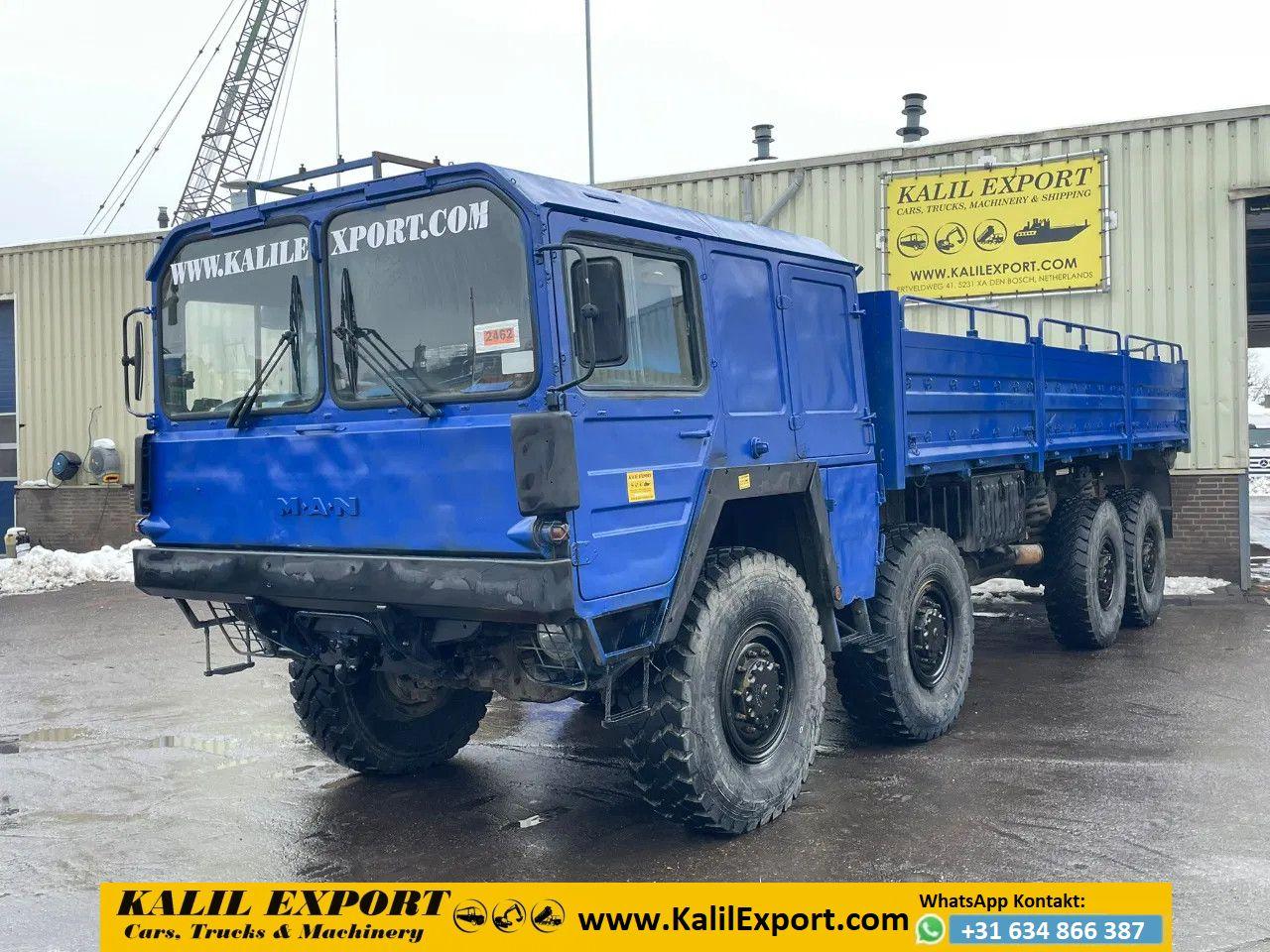 MAN KAT 8x8 V8 Deutz Engine Chassis Cab Low Mileage