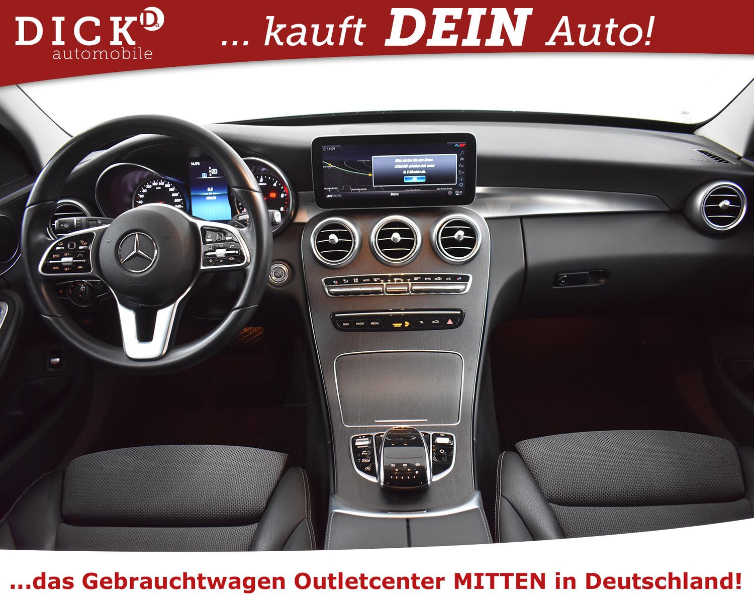 MERCEDES-BENZ C 220d T 9G Avantg COMAND+KAM+LED+ACC+LEDER+SHZ+ - Image 11
