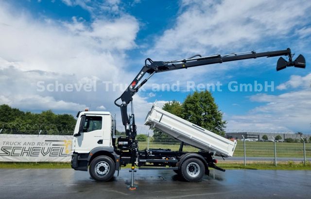 MAN TGM 18.320 MEILLER HIAB 118 3xhydr Funk