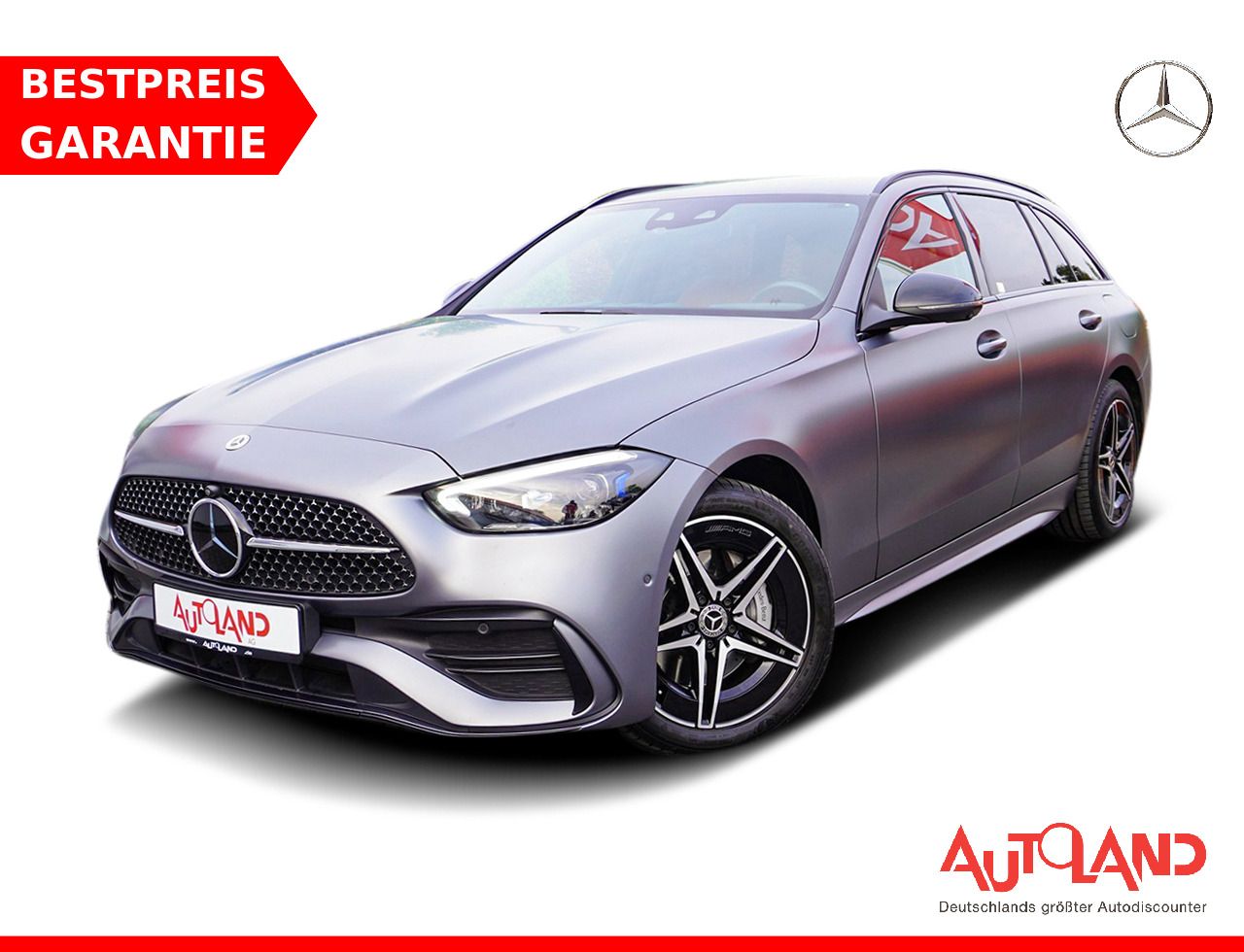 MERCEDES-BENZ C300 e T AMG Line LED Navi 360° AHK Leder