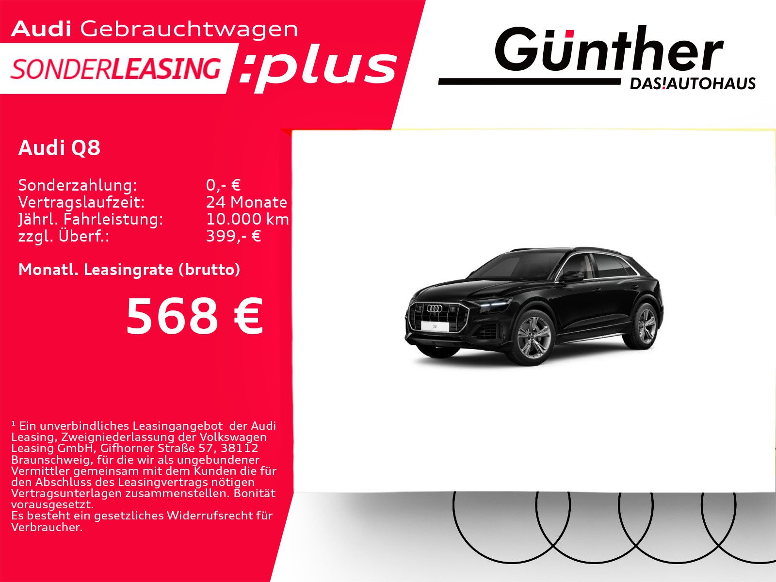 Audi Q8 55 TFSI WINTERRÄDER LUFTFEDERUNG ASSISTENZPAK foto 1