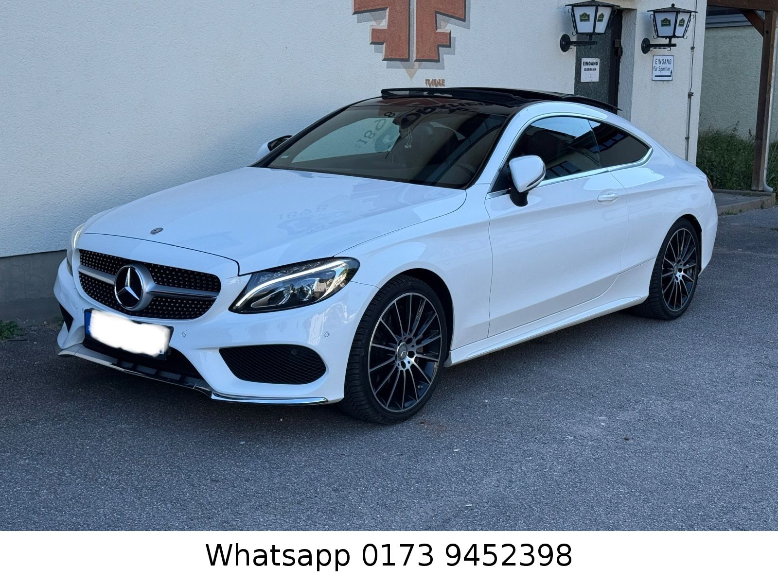 MERCEDES-BENZ C 250 Coupe AMG-LINE +PANO+LEDER+KAMERA+KEYLESS+