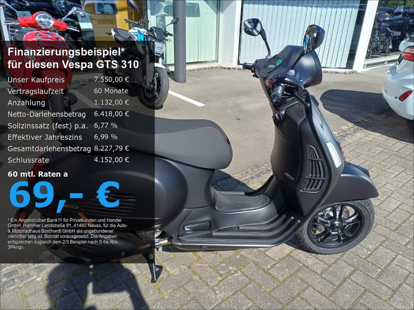 Vespa GTS 310 Supersport*Keyless*LED*4 Jahre Garantie*