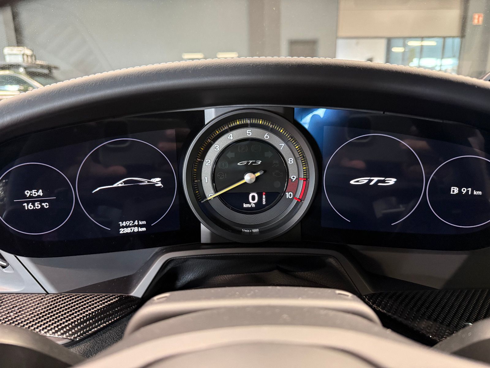 Fahrzeugabbildung Porsche 992/911 GT3-Lift-Clubsport-PCCB-90L.-LED