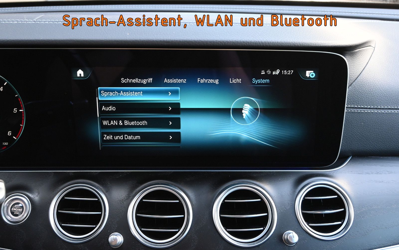 Fahrzeugabbildung Mercedes-Benz E 400 d 4M. T °ACC°AHK°AIRMATIC°MEMO°STHZG°360°