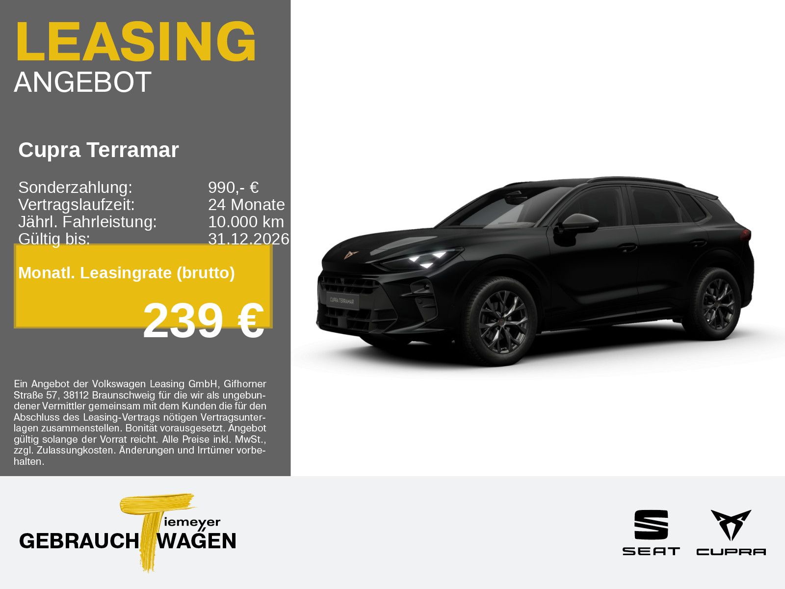 Cupra Terramar 1.5 eTSI MATRIX HEAD-UP 360° NAVI