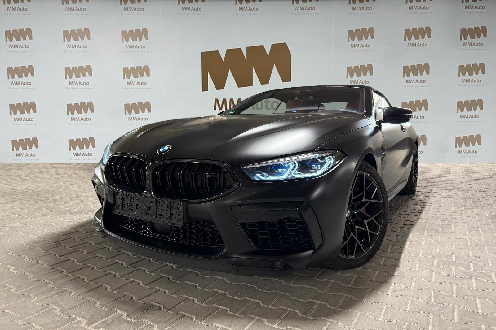 BMW M8 Cabrio Competition B&W  M Driver Service neu