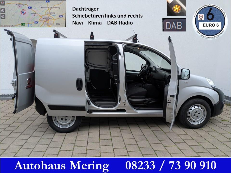 Fiat Fiorino SX Klima Navi 2xSchiebetür Dachträger