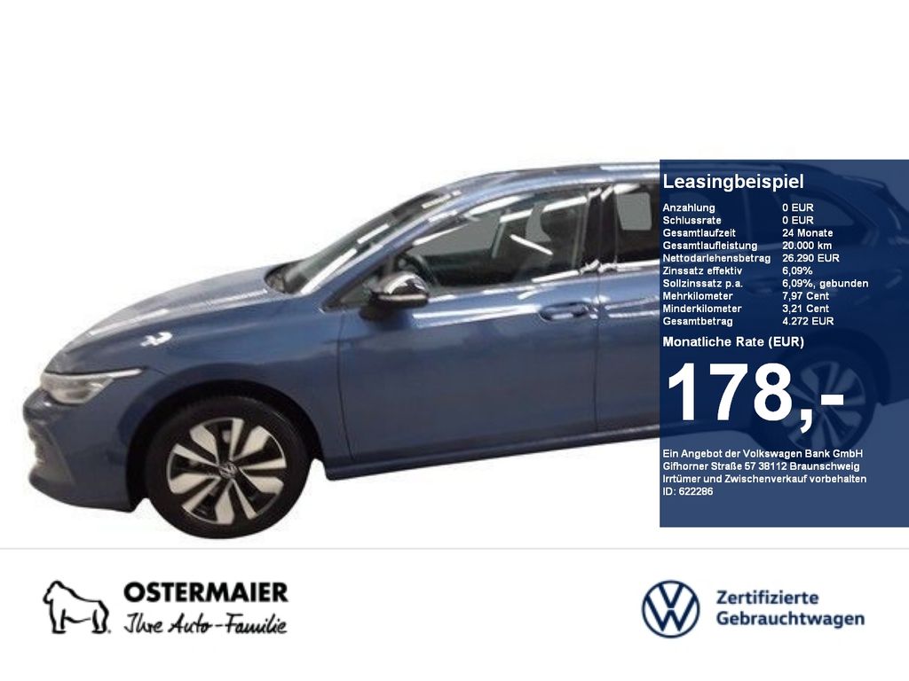 Volkswagen Golf VIII Variant GOAL 1.5eTSI 116PS DSG ACC.5J-