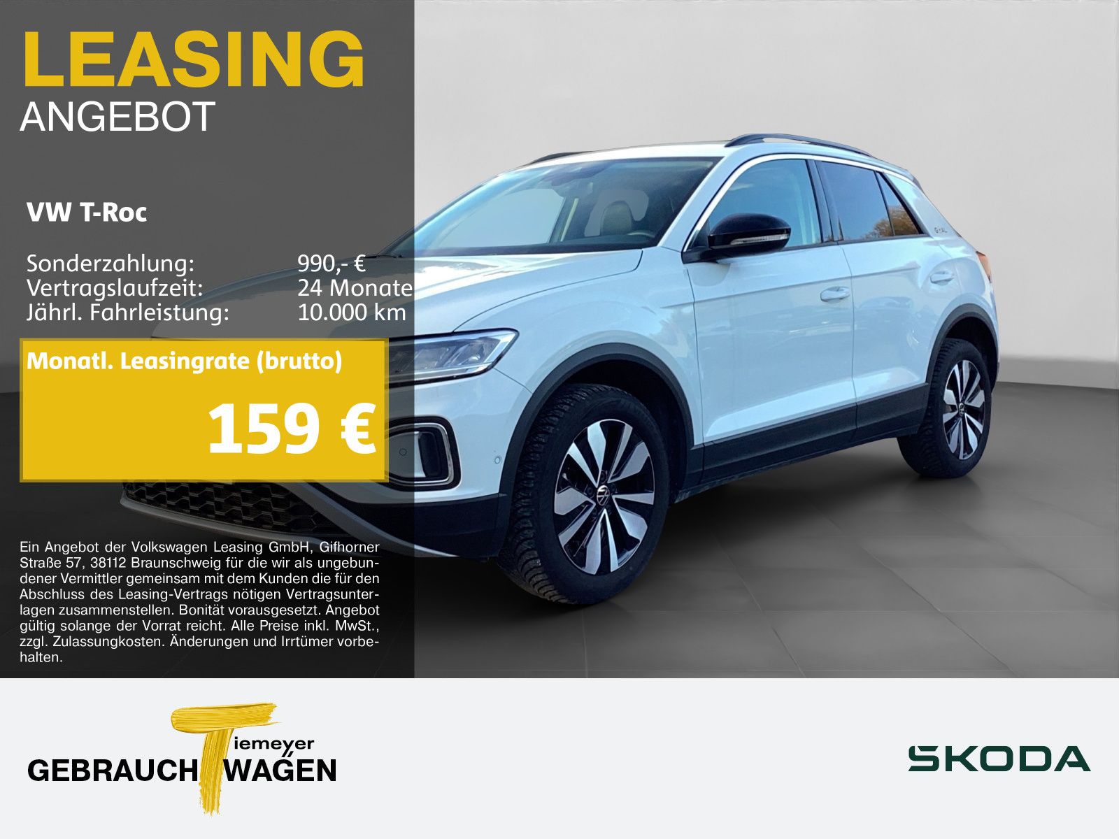 Volkswagen T-Roc 1.0 TSI GOAL NAVI LED SITZH PDC+