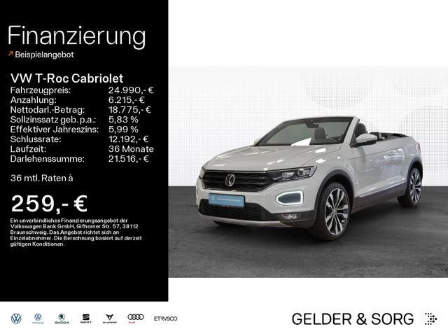 Volkswagen T-Roc Cabriolet TSI Style*LEDER*19Z*Navi*LED