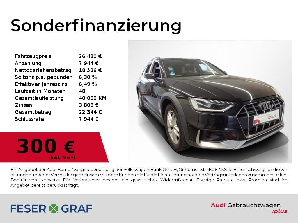 Audi A4 Allroad 40 TDI qu S tronic AHK,LED,Navi,PDC