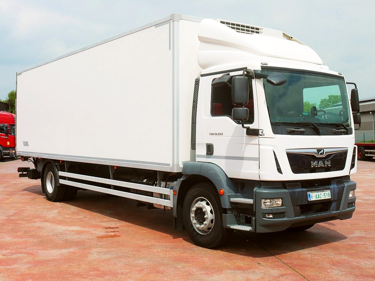 MAN TGM 18.250 KUHLKOFFER THERMOKING V800 MT A/C