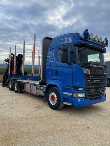 Scania R 580  Loglift  135 Z