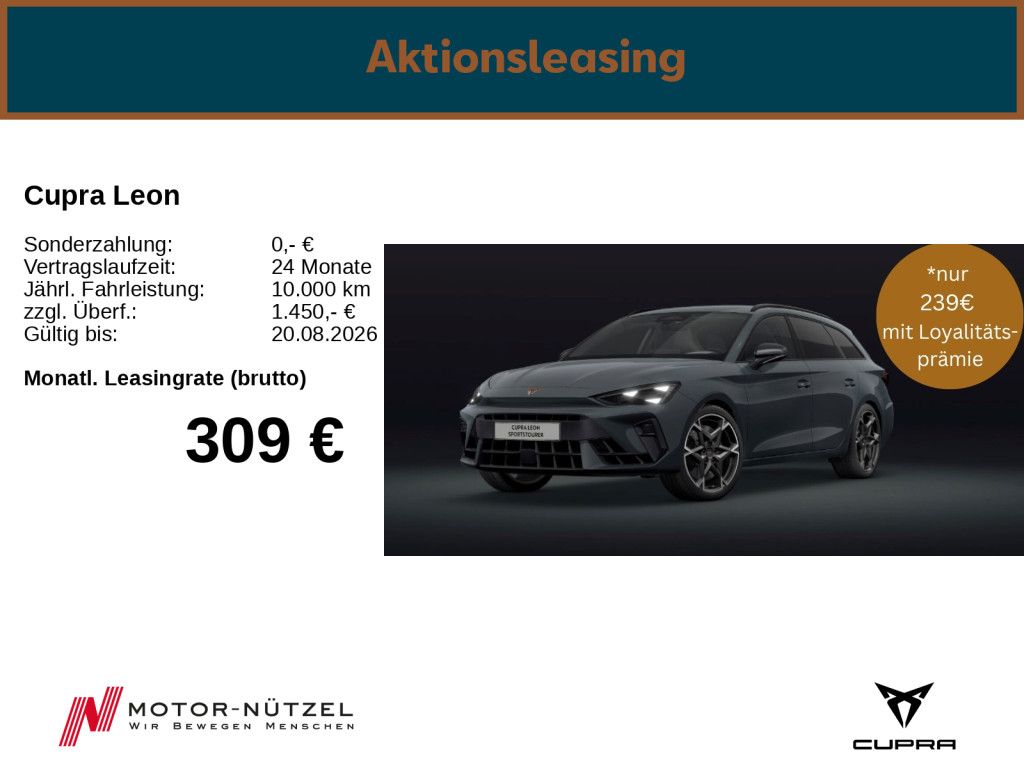 Leon ST VZ Bestellaktion für Privatkunden